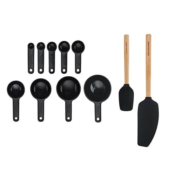 KitchenAid 11-Piece Stand Mixer Accessory Set - Onyx Black
