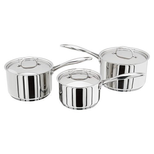 Stellar 7000 Profile 3-Piece Saucepan Set